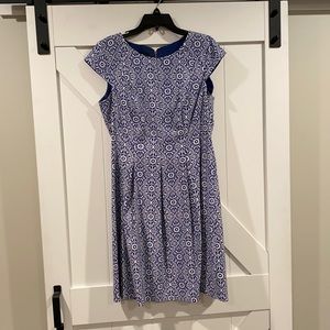 Beautiful blue design dress
